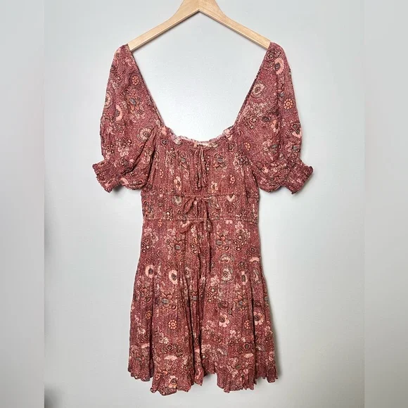 ULLA JOHNSON Juniper Puff Sleeve Dress